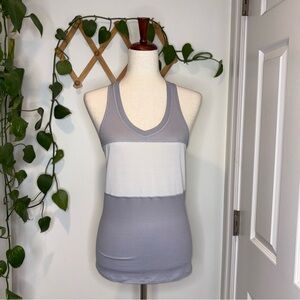 LULULEMON Pedal To The Medal Singlet Silver Fox / Angel Wing